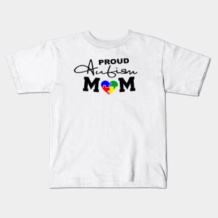 Autism Awareness - Proud Mother Kids T-Shirt